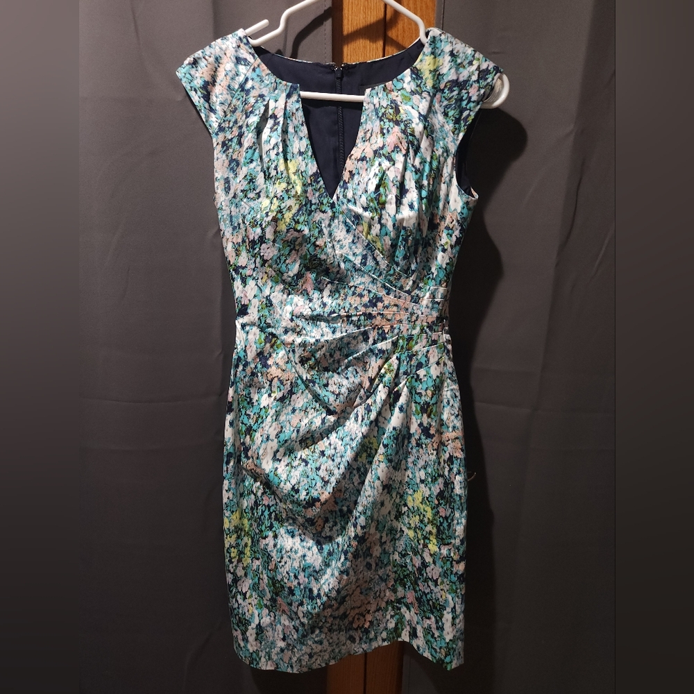 Adrianna Papell Floral Print Dress